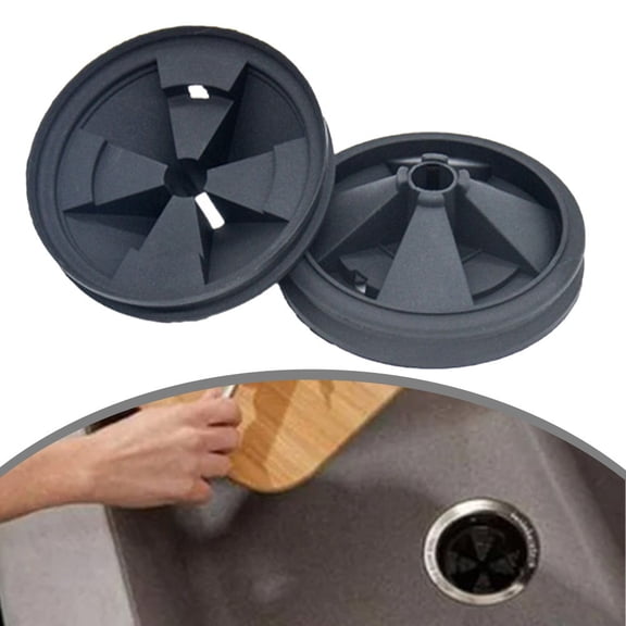Zyllora 2Pack Effortless Installation Replacement Disposal Splash Guard for Insinkerator Food Waste Disposer Accessories Soft Glue Splas
