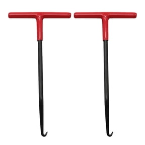 Zyllora 2Pcs Exhaust Spring Puller Tool for Vehicle Brakes Riding Lawnmower Deck Snow Remover Motorcycle Exhaust Stand Removal T-Handle