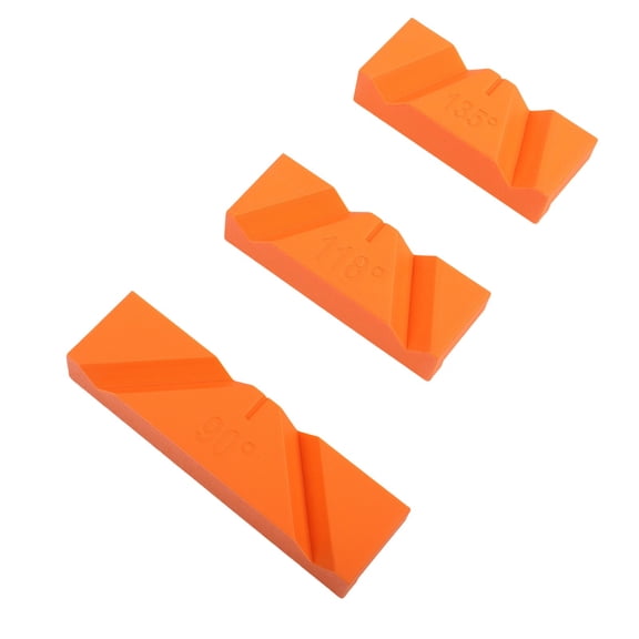 Zyllora 3Pcs Drill Bit Sharpener Jig Restore 90/118/135 Degree Angles Drill Bit Sharpening Guide Bench Grinder Drill Jig Diy Sharpening