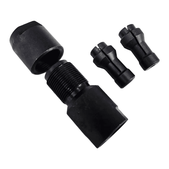Zyllora 5/8-11 Thread Angle Grinder Polisher Adapter Chuck for 3 6Mm Shank Grinding Head