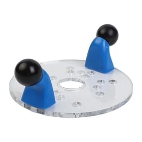 Zyllora Acrylic Trimming Router Base Offering Quick Setup And Compatibility with Most Common Trim Routers On The Market