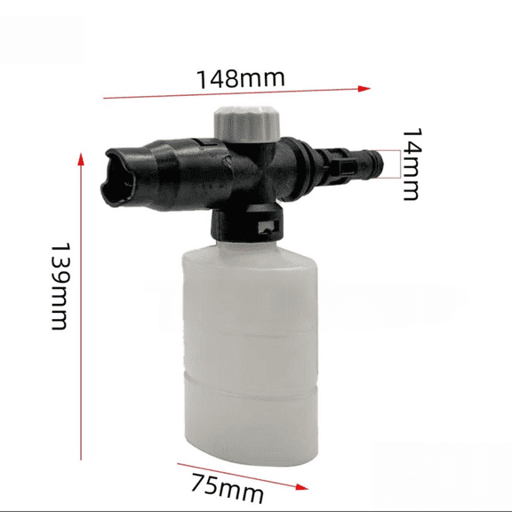 Zyllora Adjustable Car Soap Foam Generator for High Pressure Washers Car Washing