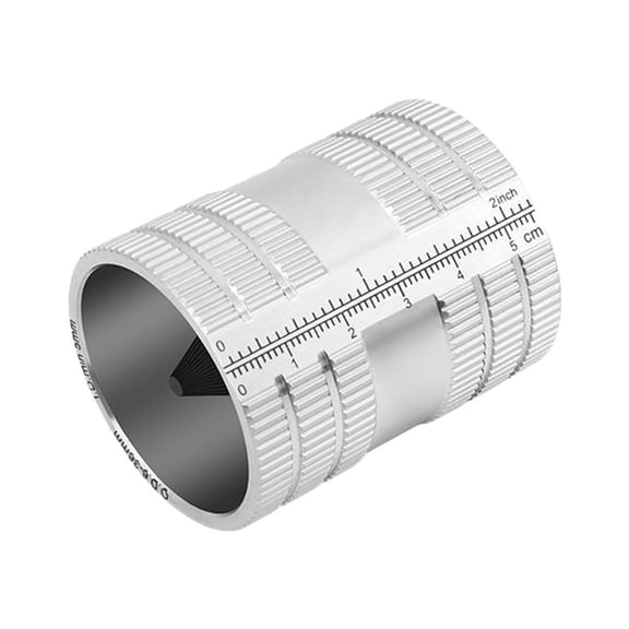 Zyllora Adjustable Pipe Deburring Tool Lightweight Aluminum for Precision Cutting