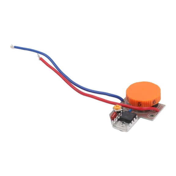 Zyllora Angle Grinder Polisher Speed Controller Switch 250V 12A Electric Tools Replace for Under 1600W Power Tool Accessories