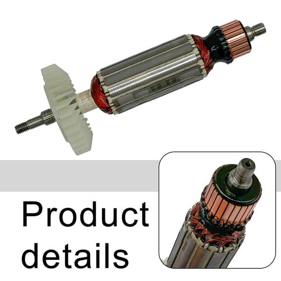 Zyllora Angle Grinder Rotor 220V Grinding Machine Motor Ga4030 Ga4031 Replacement Part