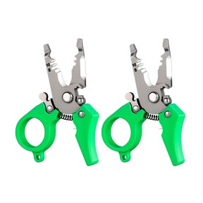 Zyllora Compact 2Pcs Mini Wire Stripper And Crimping Tool Set with Buckle Switch for Easy Wire Work And Portable Storage