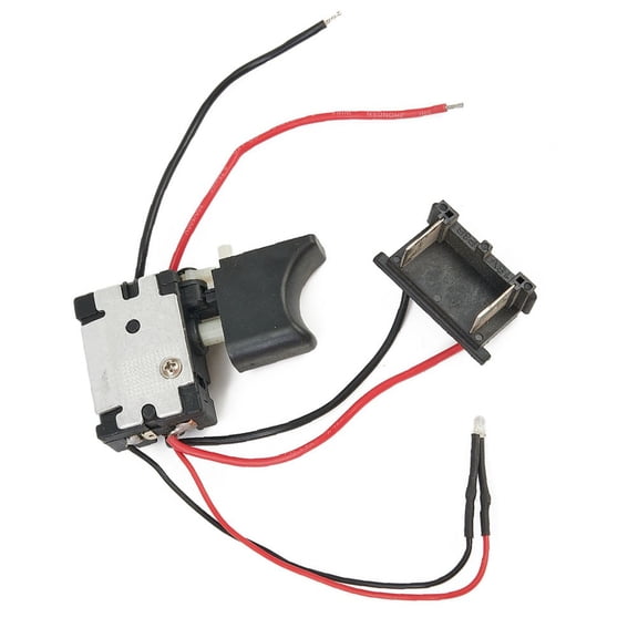 Zyllora Dc 21-25V Electric Drill Control Push Button Trigger Switch for Rechargeable Lithium Battery Power Tool Replacement Part