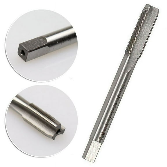 Zyllora HSS 5/16-36 Right Hand Thread Tap, High Speed Steel Tapping Tool for Metalworking, 36 TPI Precision Cut for Steel and Iron