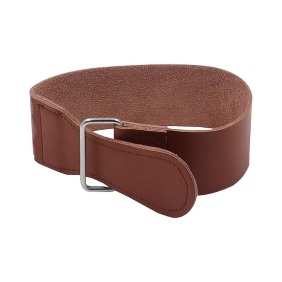 Zyllora Handy Wood Handle Grinder Leather Strop for Easy Sharpening Experience