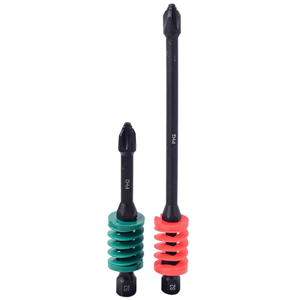 Spring Assisted Screwdriver Zyllora Premium Anti-Slip Cross Screwdriver Set with Spring Ejection ...
