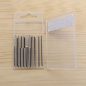 Zyllora Professional Steel Wood Carving Chisels Tools, Perfect for Nut Olive Egg Engraving Sculpturing, Precise Artistry 10Pcs