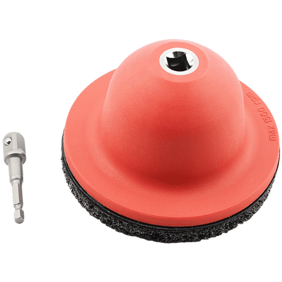 Zyllora Red Wheel Hub Grinder Efficient Paint Stripping Tool Brush Polishing Disc 2 Pcs