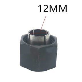 Zyllora Router Collet for Dewalt Dw616 Dw618 Dw6214 Mrc23Evsk, Mrf23Evs, Mrp23Ev Series Router Power Tool Accessories 12Mm
