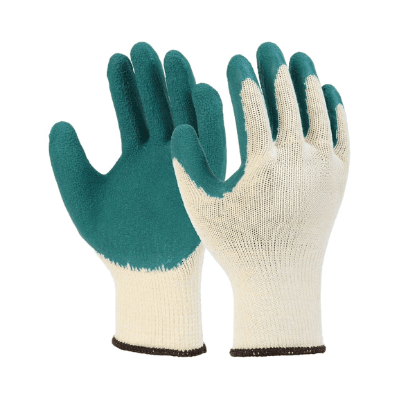 Zyllora Rubber Work Gloves: Anti-Slip, Breathable & Comfortable for