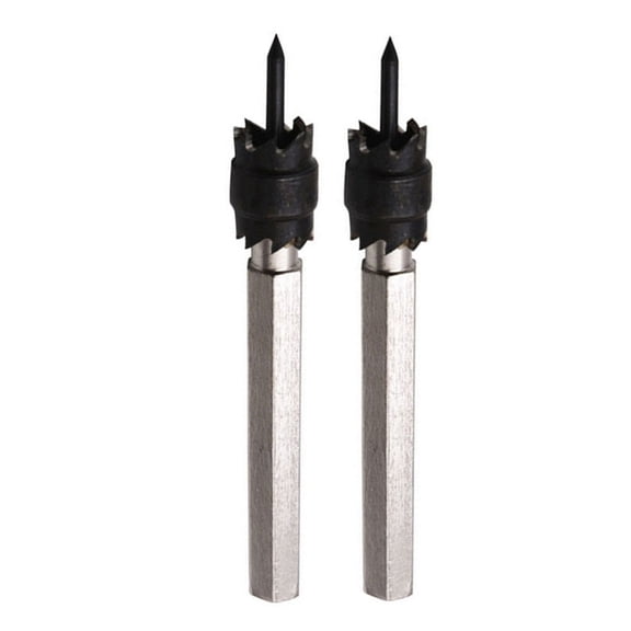 Zyllora Spot Welding Drill Drill Bit Rotary Spot Drill Silver Spot Weld Tip Metal Point Drilling 3/8In High Speed Steel