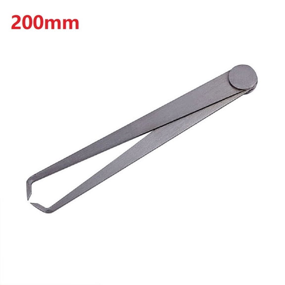 Zyllora Stainless Steel Inside Caliper 200mm, Firm Friction Joint Measuring Tool for Internal Hole Diameter and Sculpture Pottery, 8 Inch Precision Gauge