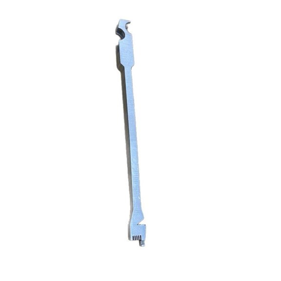 Zyllora Stainless Steel for Professional Dulcimer Tuning Wrench Multifunction String Roller Adjustment Tool for Yangqin Hammered Instrum