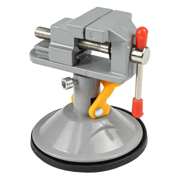 Zyllora Table Vise for Workbench with 360 Degree Rotating Pliers Jaw And Toggle Clamp