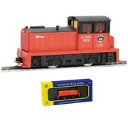 Zylopa DDT Power Diesel Locomotive fitted with bogie couplers, equipped with exquisite wooden sleepers and highly conductive nickel silver track, compatible with the HODC series.