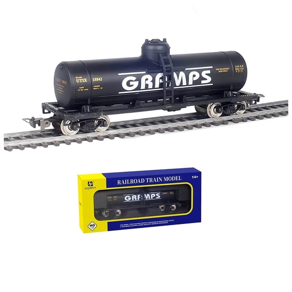 Zylopa HO Series Locomotive 1:87 Scale Model, Model Number: HO-98450, is a 40-foot double tank freight wagon.