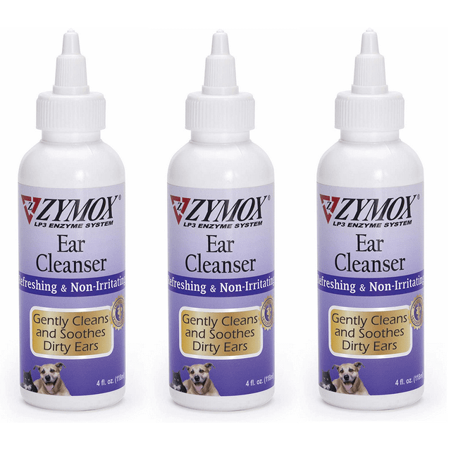 Zymox Ear Cleanser 4 oz. Size:Pack of 3