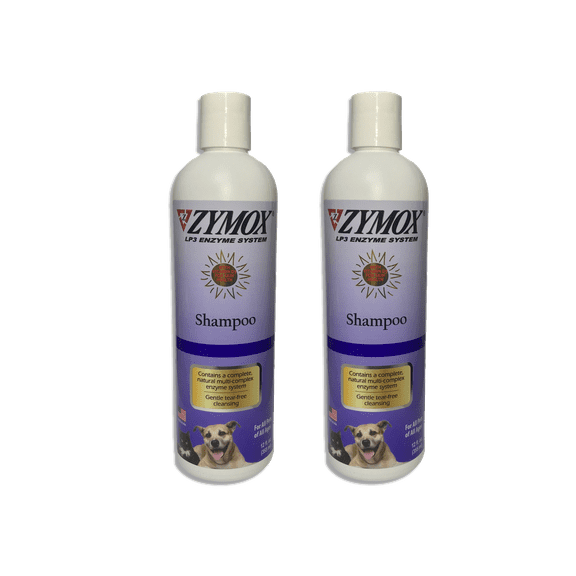 Zymox Enzymatic Shampoo for Itchy Inflamed Skin 12 oz. Size:Pack of 2