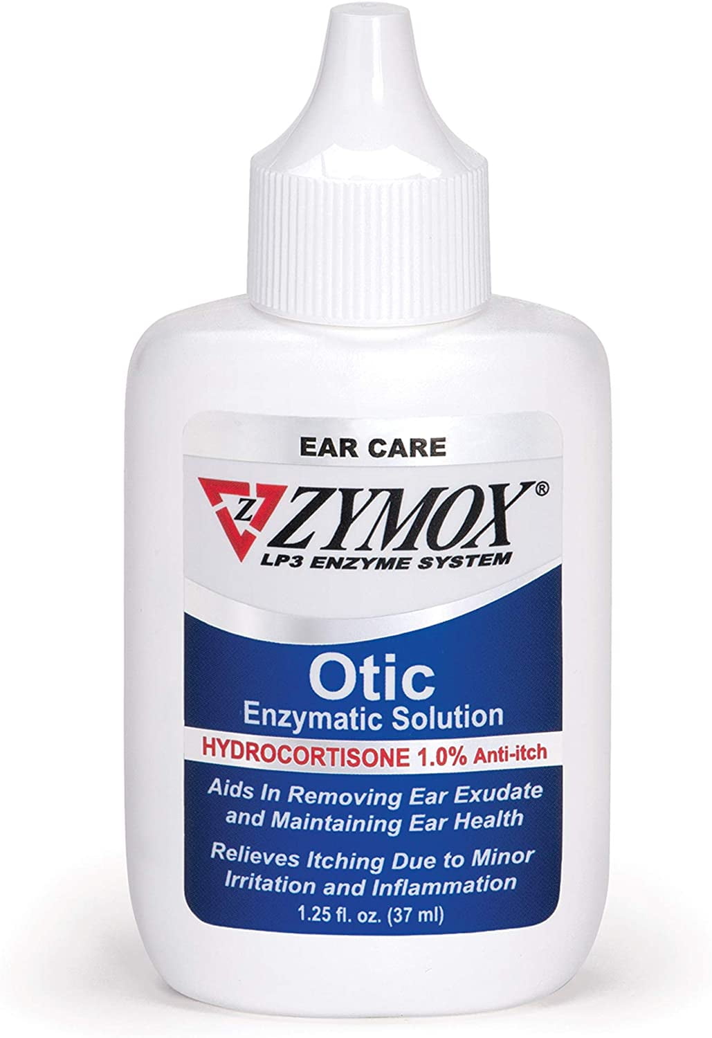 Zymox Otic Enzymatic Solution for Dogs and Cats to Soothe Ear