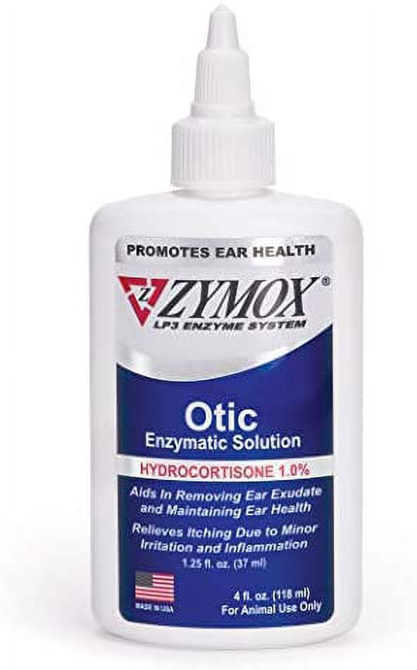 Zymox Pet King Brand Otic Pet Ear Treatment with Hydrocortisone 4 oz