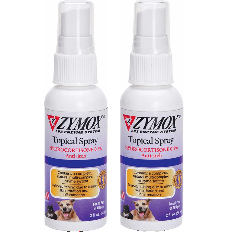 Zymox hydrocortisone fashion spray