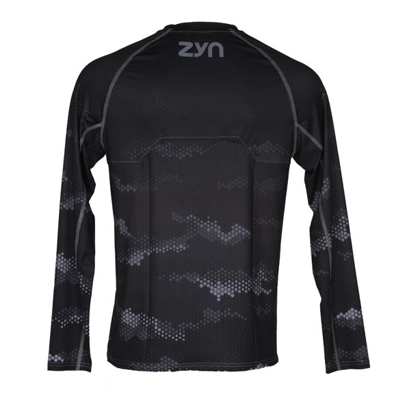 Zyn Shadetech Lightweight Fishing SPF Long Sleeve, 50+ UPF Protection, Moisture-Wicking Fabric w/Vented Back, Quick-Dry Technology, Sun Protection Rash Guard, Lightweight & Breathable