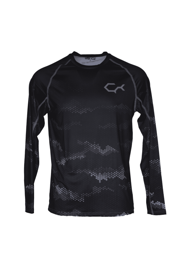 ShadeTech Athletic Fit Lightweight Long Sleeve, Midnight, XL