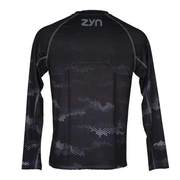 Zyn Shadetech Lightweight Fishing SPF Long Sleeve, 50+ UPF Protection, Moisture-Wicking Fabric w/Vented Back, Quick-Dry Technology, Sun Protection Rash Guard, Lightweight & Breathable