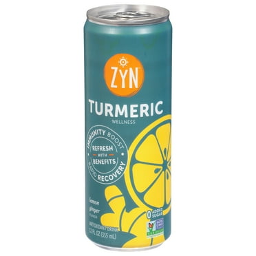 Zyn Water Functional Lemon Ginger 12 fl oz (Pack Of 12)