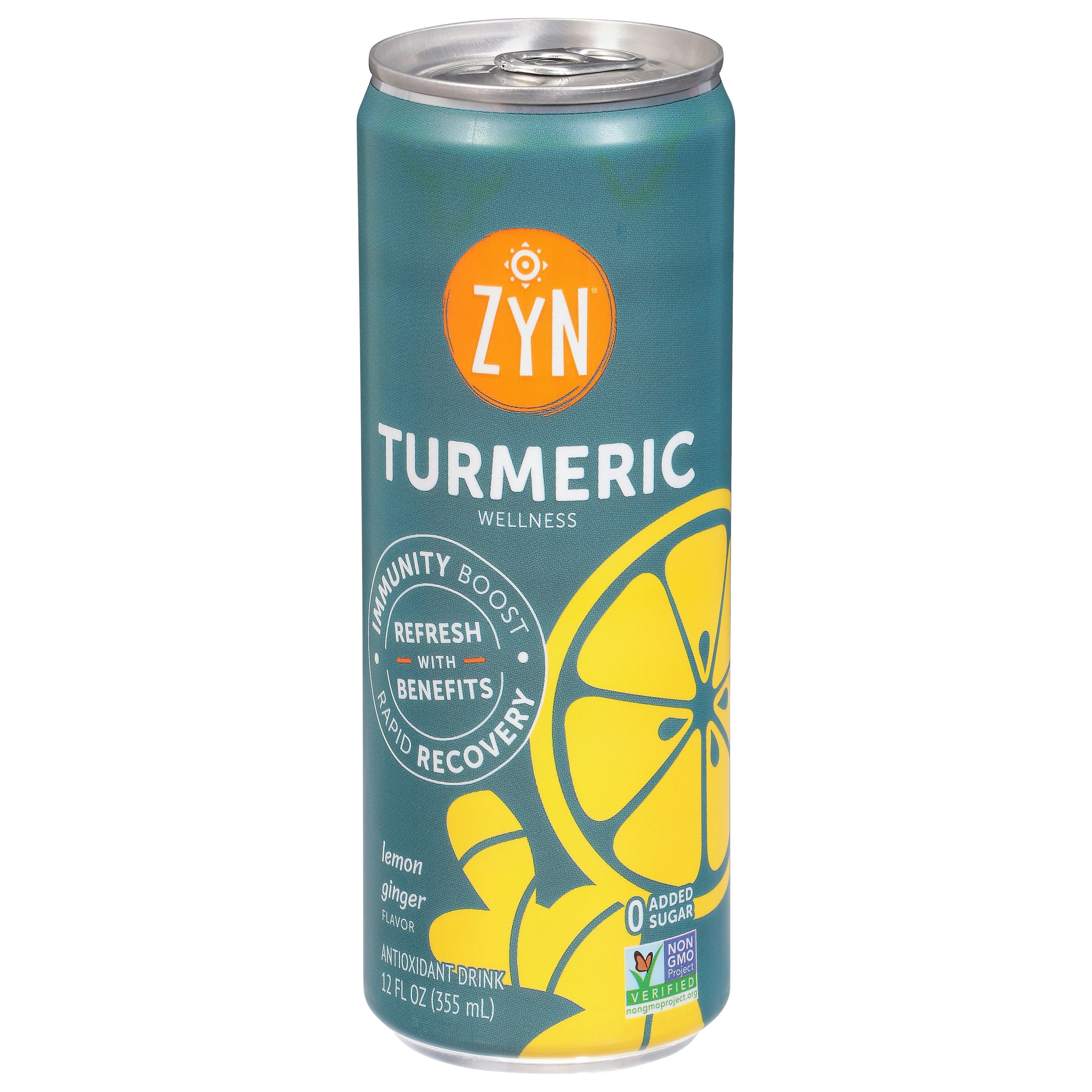 (Pack Of 12) Zyn Functional Water Lemon Ginger 12 Fl Oz