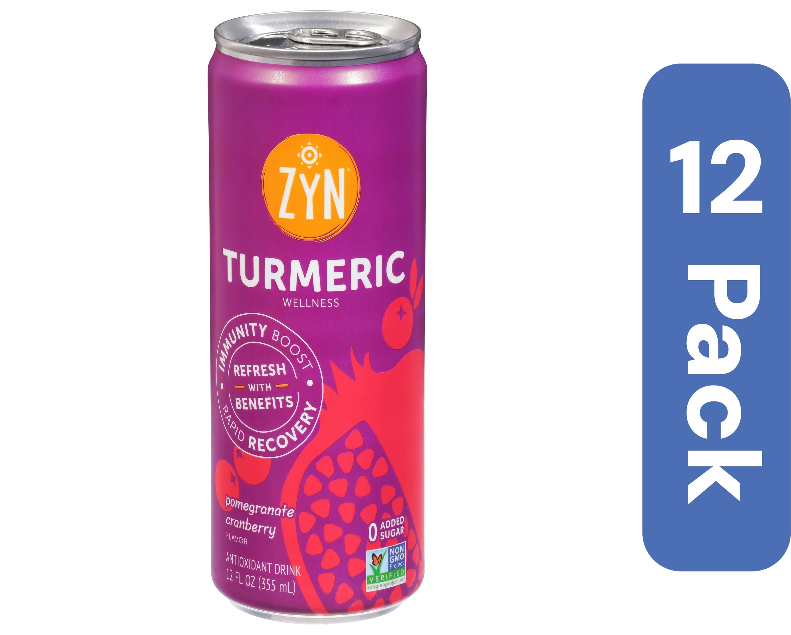 Zyn Water Functional Pomegranate Cranberry 12 fl oz (Pack Of 12)