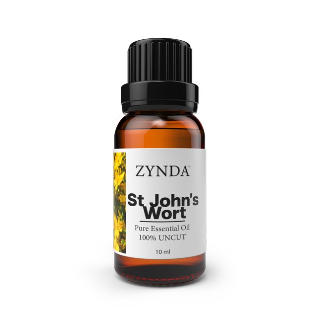 Zynda Natural St John Wort Essential Oil for Reducing Inflammation