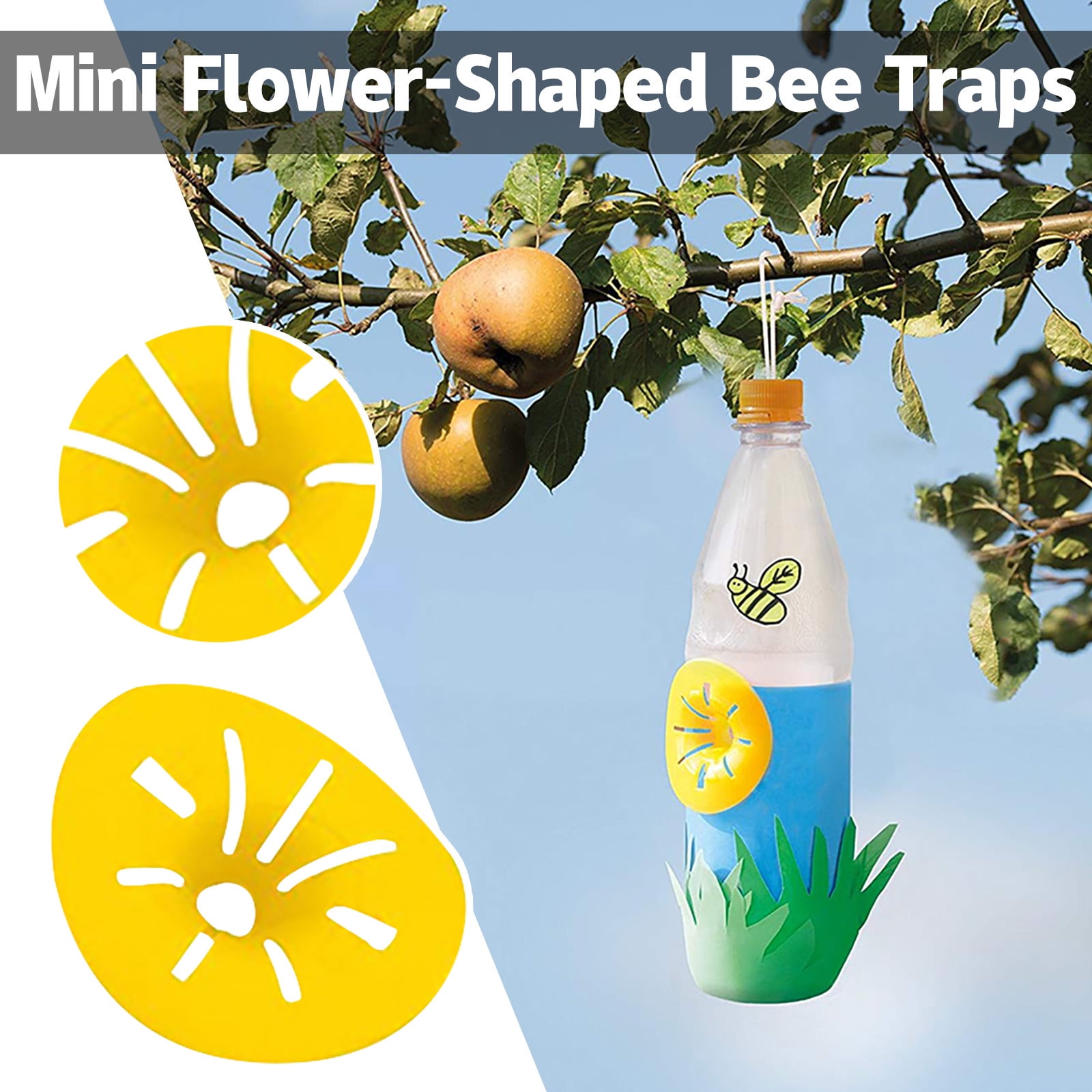 Zynic Bee Catcher Trap Trap Trap Flying And Outdoor Reusable Trap Use ...