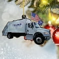 Zynic Christmas Ornaments 2024 Garbage For Garbage Truck 2024 Christmas