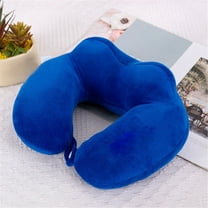 Zynic Cushion Travel Neck Pillow Memory Foam Airplane Travel Comfortable Washable Cover Plane Neck Support Pillow for Neck Sleeping