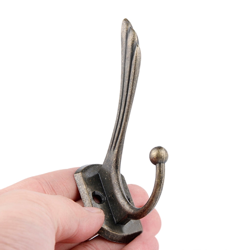 Zynic Handy hook wall mount Rack Holder Brass Antique Hanging Mounted