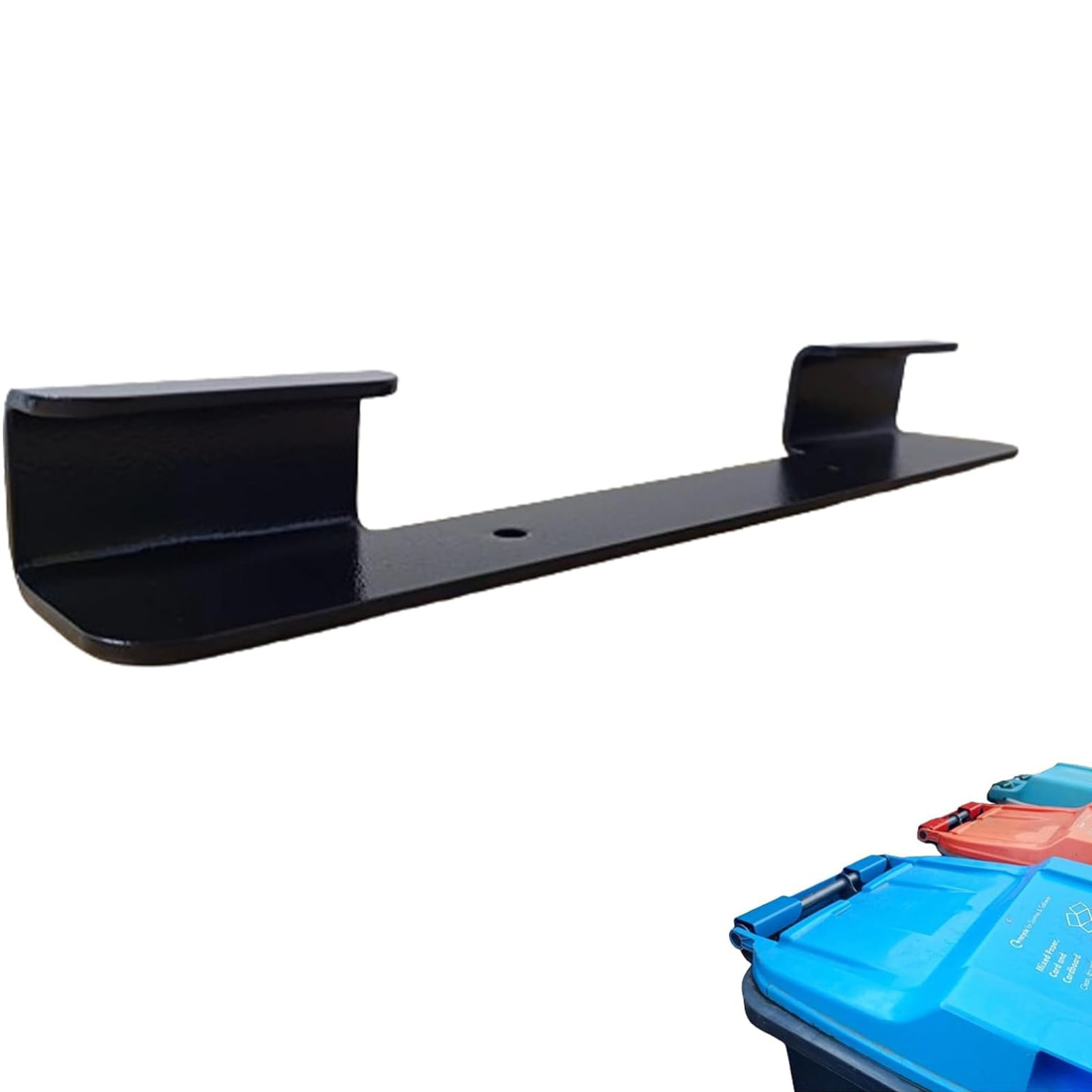 Zynic Steel Wheelie Bin Brackets Steel Wheel Ground Box Trash Bin