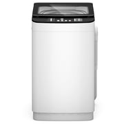 Zynkez 25Lbs Portable Full Automatic Washing Machine, Washer and Spin Dryer Combo with LED Display, Compact Laundry Washer Machine with 10 Wash Programs, Built-in Drain Pump