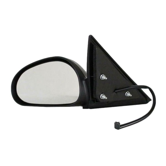 Zynkor 1pc Left Driver Side Power Operate Non-Heated Exterior Door Rear View Mirror Without Trun Signal Bullitt Mach for Ford for Mustang Base/GT 99-04 Not Specified-Glass Operation