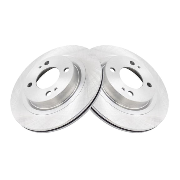 Zynkor 2pcs Disc Brake Rotor Set Front Left Right Kit for Mitsubishi for Mirage 2017-2020 for Mirage G4 2017-2020 4 Lug-Wheel Lug Count BR901710 BRA78689