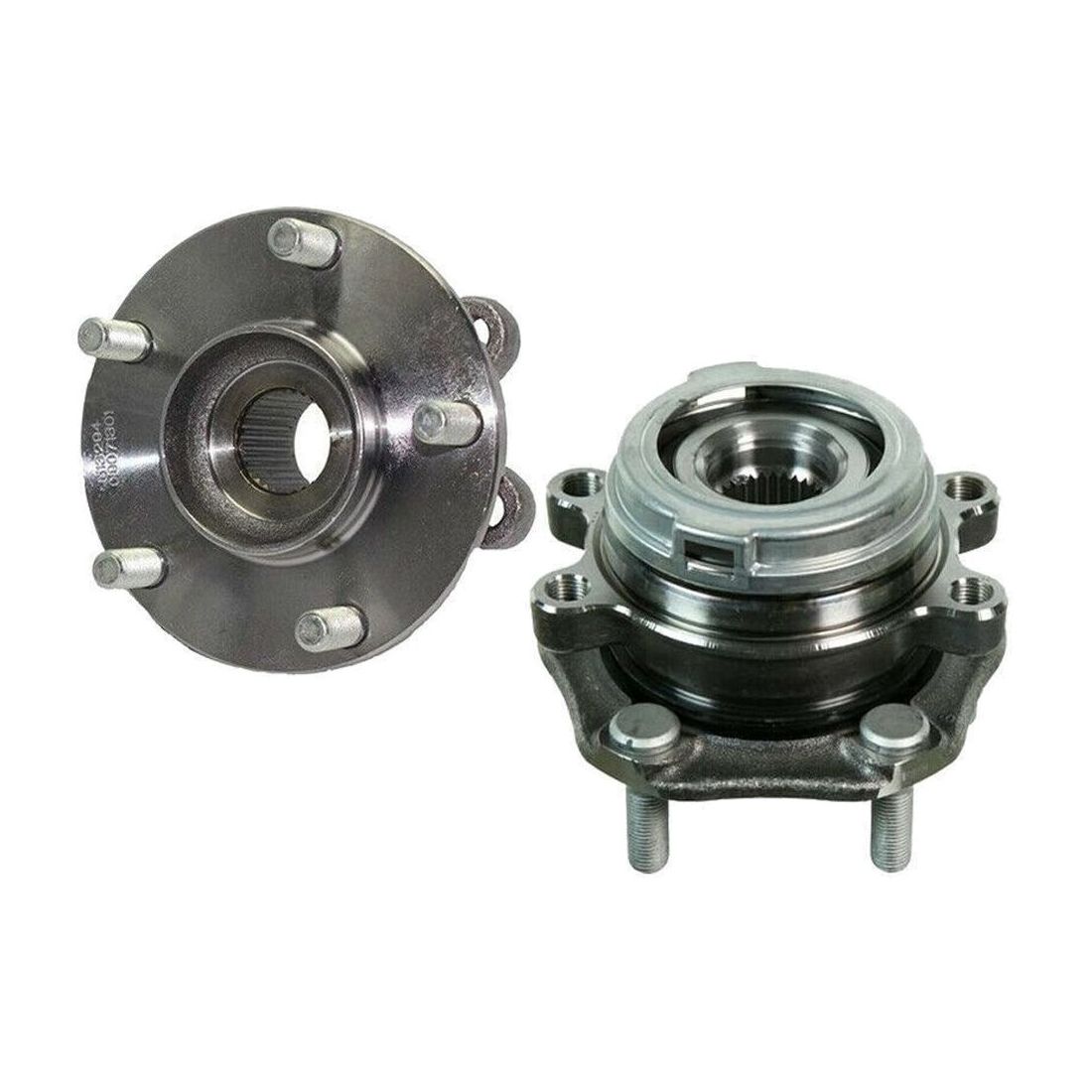 Zynkor 2pcs Wheel Hub and Bearing Assembly Set Front Left Right ...