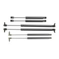 thumbnail image 1 of Zynkor 6pcs Hood Tailgate Window Lift Supports Front Left Driver Right Passenger Rear Center Side Struts Black for Jeep for Grand Cherokee 1999-2004 10mm-Body Connection(Mm) Wj-Series, 1 of 9