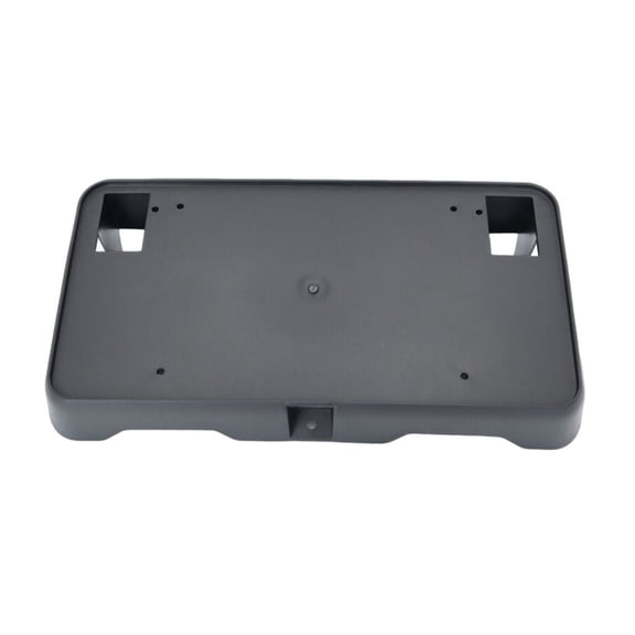 Zynkor for Chevy for Silverado 1500 Custom/High Country/LS/LT/LTZ/SSV/WT 2016-2018 Truck Front Bumper License Plate Bracket (Black Plastic) Textured 23354526 -117110