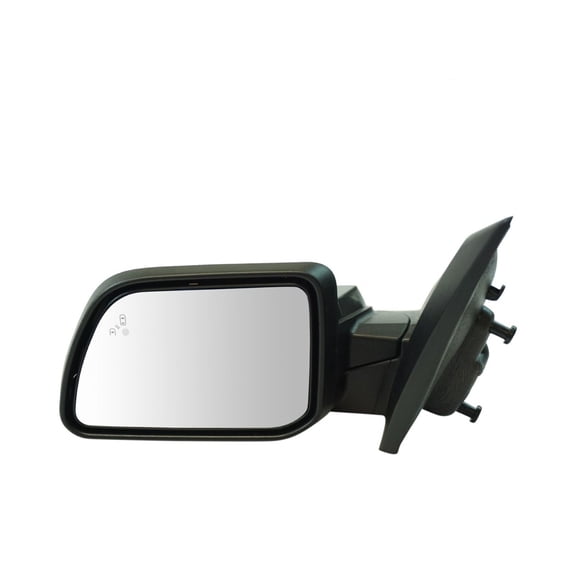 Zynkor Exterior Power Heated Puddle Light W/ Blind Spot & Memory Signal Mirror Left (Plastic Paint to Match) for Ford for Edge Limited/SE/SEL/Sport 11-14,for Lincoln for MKX Base 11-15 3pc