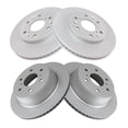 thumbnail image 1 of Zynkor Front & Rear Disc Brake Coated Rotor Kit of 4 Suv for GMC,for Chevy,for Cadillac Truck 6 Lug-Wheel Lug Count, 1 of 10