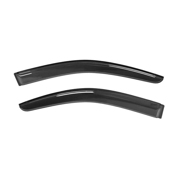 Zynkor Window Visors Rain Sun Guard Vent Acrylic Left Right for Chrysler for Town & Country 2008-2016,for Dodge for Grand Caravan 2008-2018 Smoke/Tinted Slim Style DCARA08 4CAR-WD